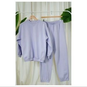 Lavender Sweatsuit